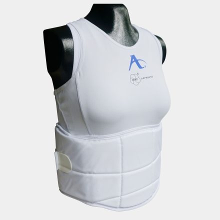 Arawaza Női Body Protector WKF Fehér "L"